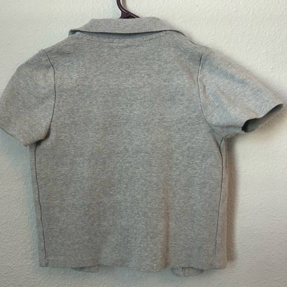 Brandy Melville small button up gray shirt - Picture 6 of 6